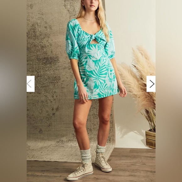 Billabong, beachy patterned dress - Picture 4 of 13